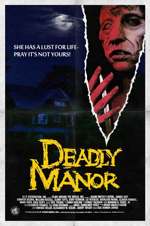 Movie poster for Deadly Manor (1990)