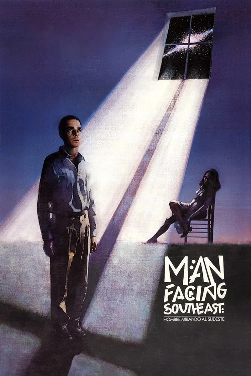 Movie poster for Man Facing Southeast (1987)