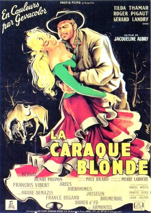 Movie poster for The Blonde Gypsy (1953)