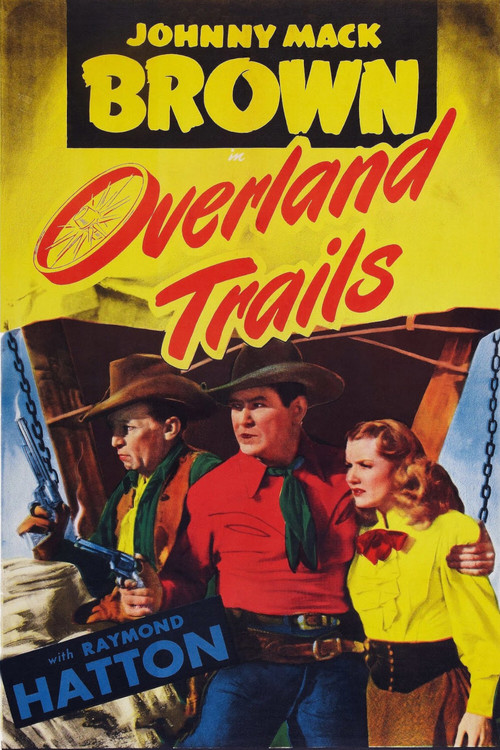 Movie poster for Overland Trails (1948)