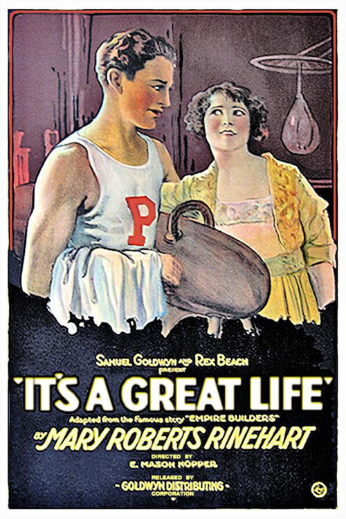 Movie poster for It's a Great Life (1920)