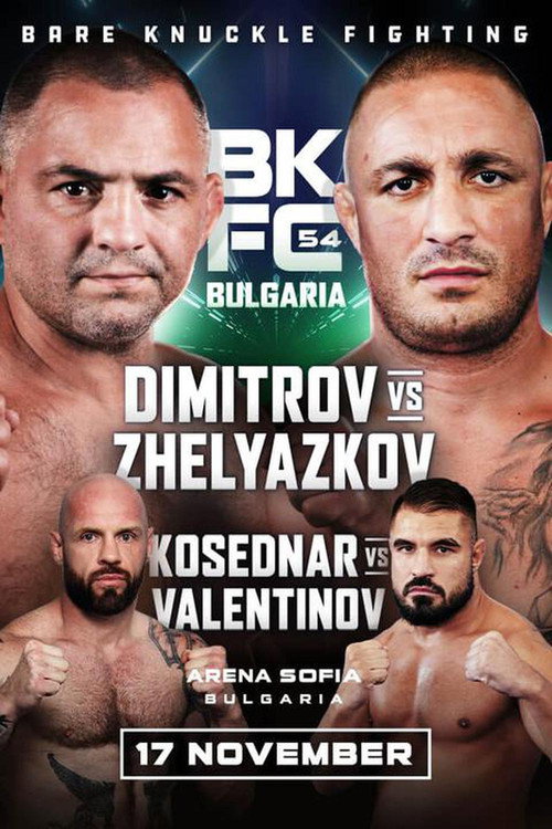 Movie poster for BKFC 54: Dimitrov vs. Zhelyazkov (2023)