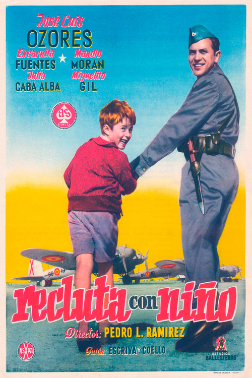 Movie poster for Recruit with a Child (1956)