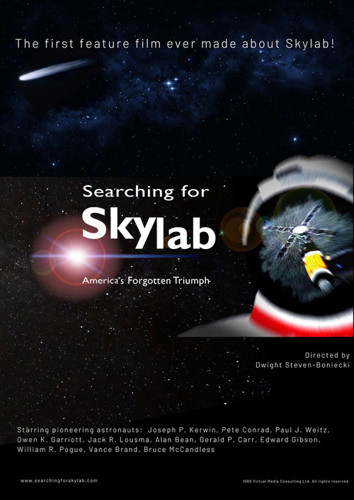 Movie poster for Searching for Skylab, America's Forgotten Triumph (2019)