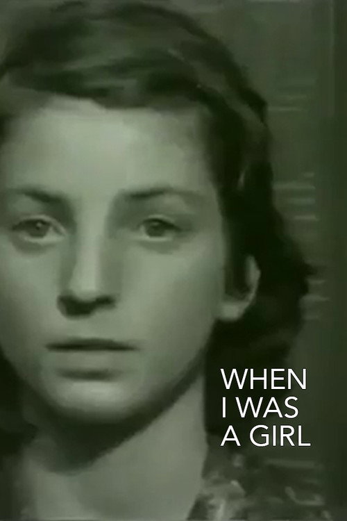Movie poster for When I Was a Girl (1988)