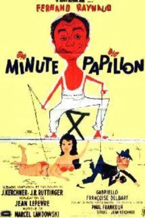 Movie poster for Minute papillon (1959)