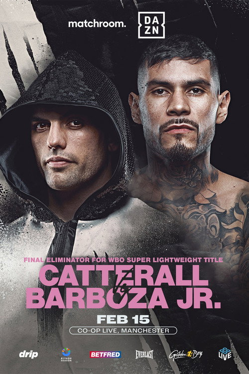 Movie poster for Jack Catterall vs. Arnold Barboza Jr. (2025)