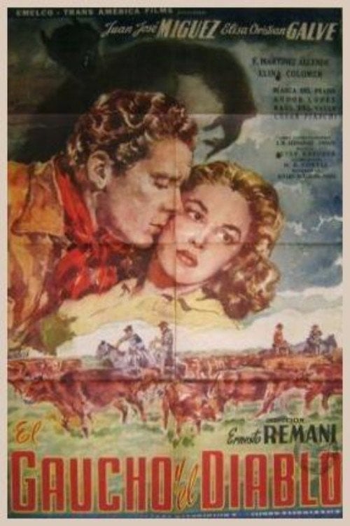 Movie poster for El gaucho y el diablo (1952)