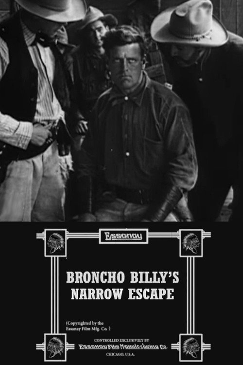 Movie poster for Broncho Billy's Narrow Escape (1912)