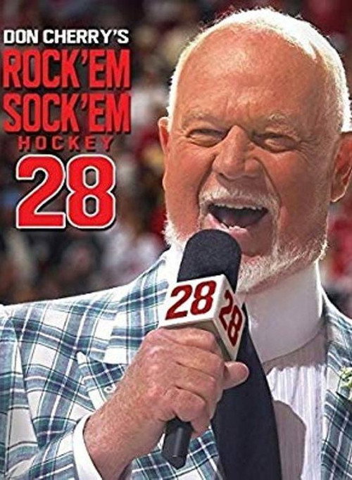 Movie poster for Don Cherry's Rock 'em Sock 'em Hockey 28 (2016)