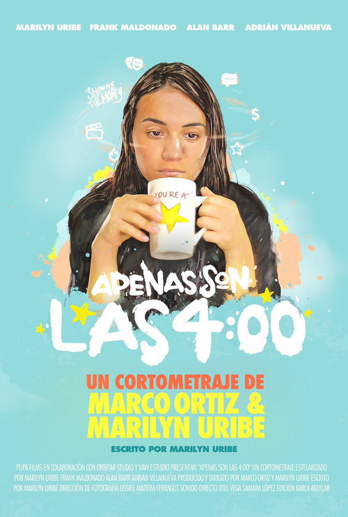 Movie poster for Apenas son las 4