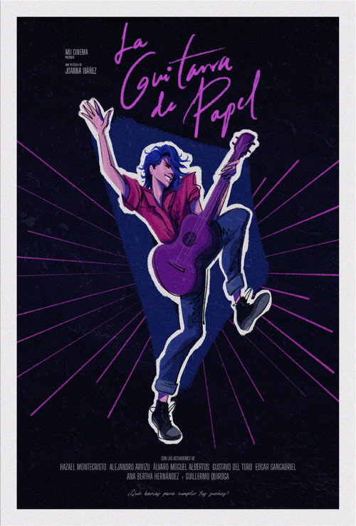 Movie poster for The paper guitar