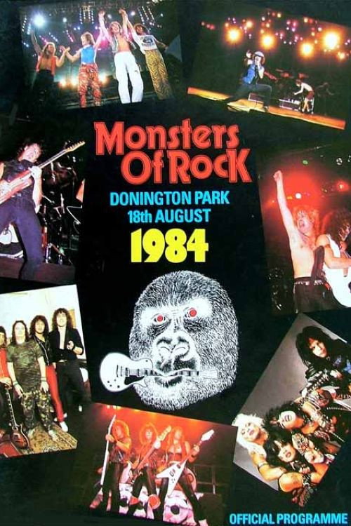 Movie poster for Van Halen Live at Monsters of Rock, Donington Park 1984 (2023)
