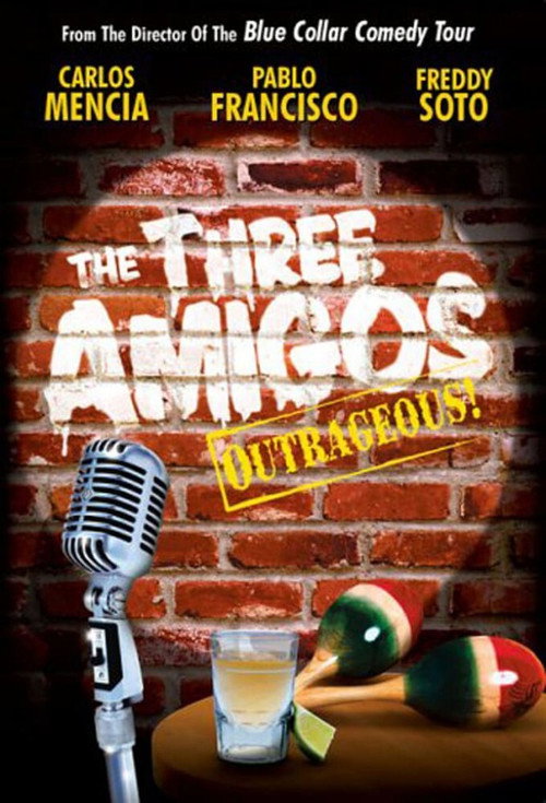 Movie poster for The Three Amigos - Outrageous! (2003)