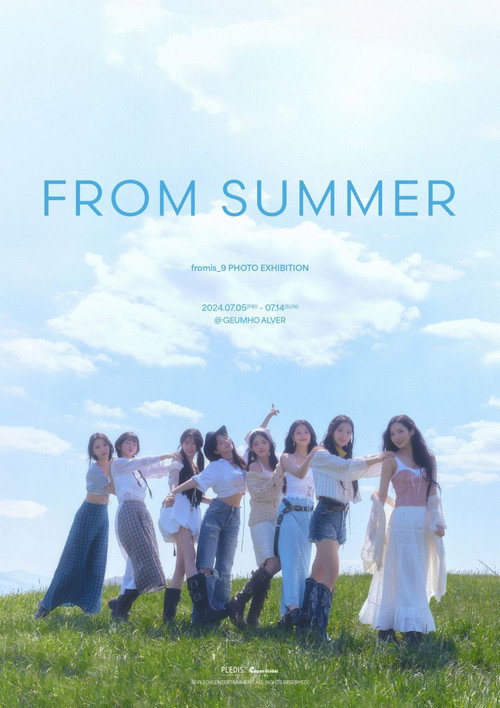 fromis_9's Summer Night poster