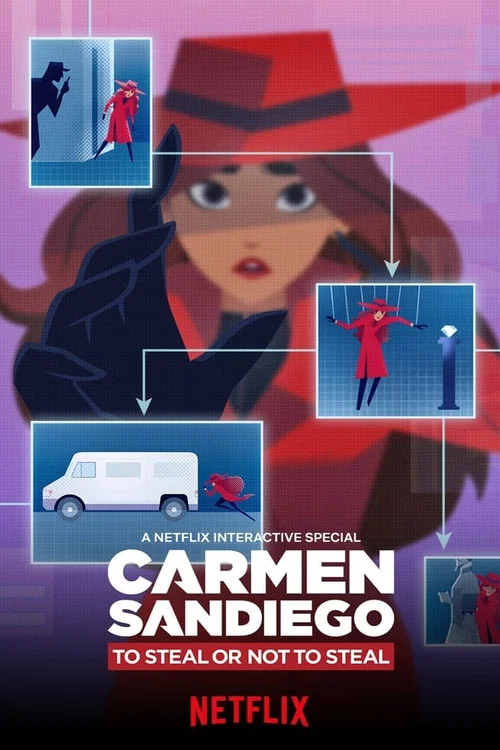 Movie poster for Carmen Sandiego: To Steal or Not to Steal (2020)