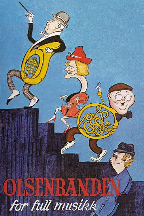 Movie poster for The Olsen Gang For Full Music (1976)
