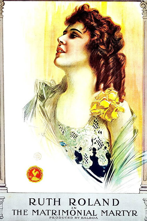 Movie poster for The Matrimonial Martyr (1916)