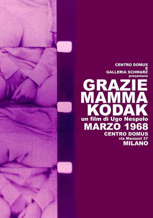 Movie poster for Grazie mamma Kodak (1968)