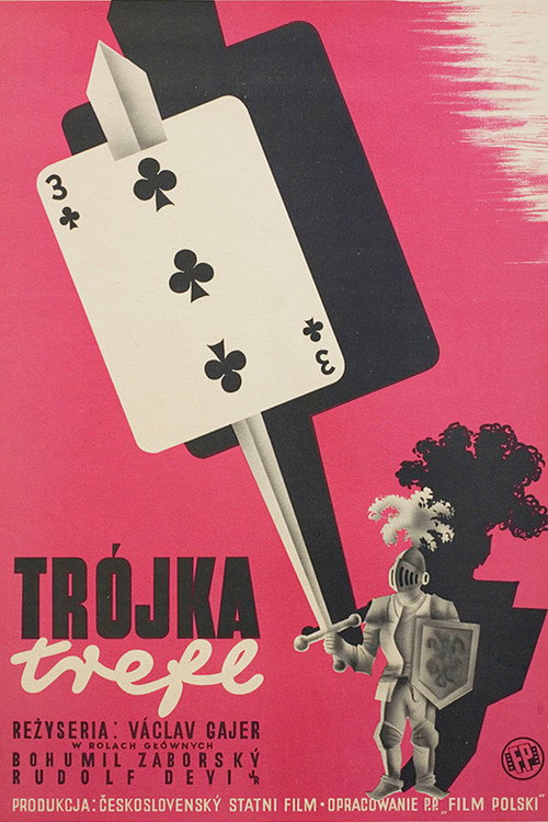 Movie poster for Křížová trojka (1949)