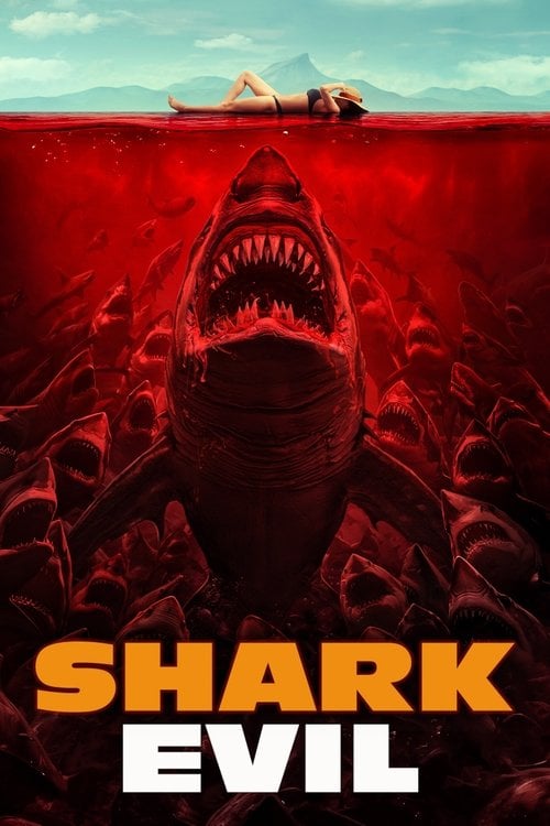 Movie poster for Man-Eating Shark (2023)