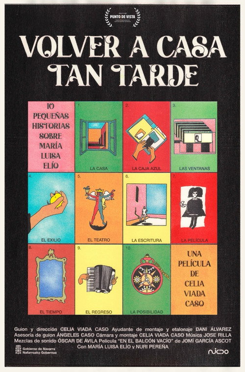 Movie poster for Volver a casa tan tarde (2025)