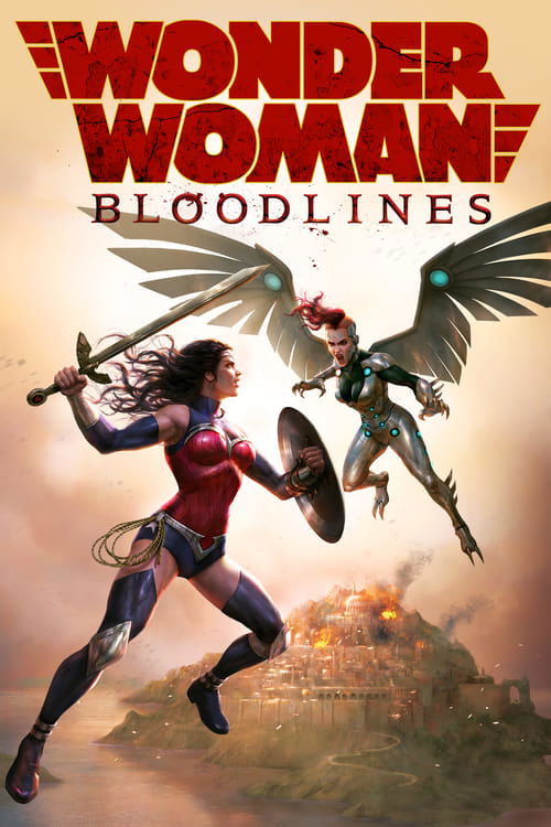 Movie poster for Wonder Woman: Bloodlines (2019)