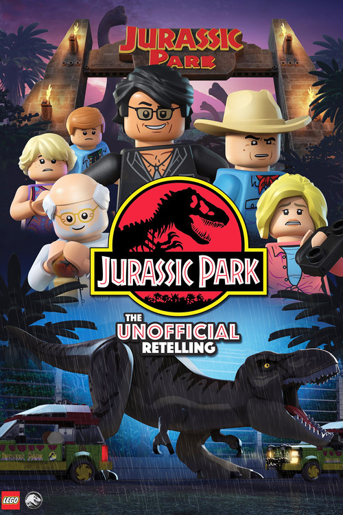 Movie poster for LEGO Jurassic Park: The Unofficial Retelling (2023)