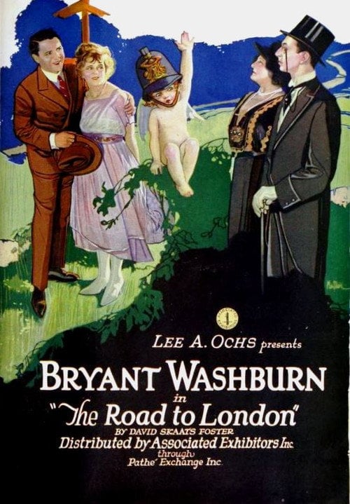 Movie poster for The Road to London (1921)