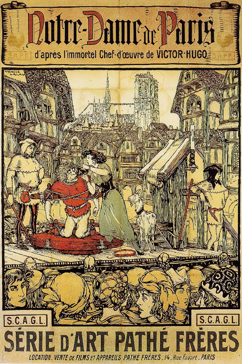 Movie poster for The Hunchback of Notre Dame (1911)