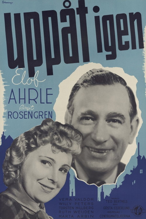 Movie poster for Uppåt igen (1941)