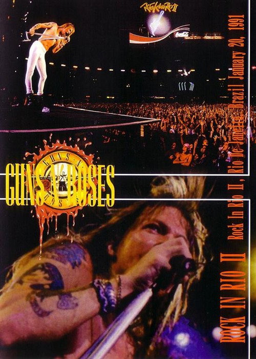 Movie poster for Guns N' Roses: Rock in Rio II - First Night (1991)