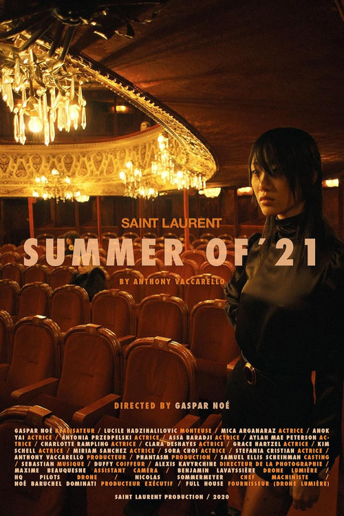 Movie poster for Saint Laurent: Summer of '21 (2020)