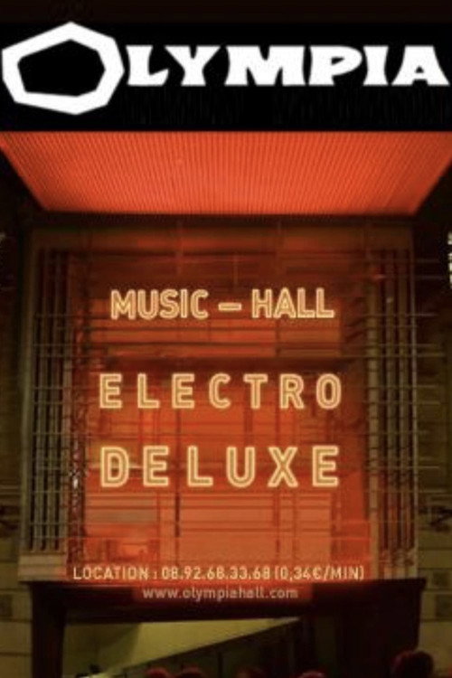 Movie poster for Electro Deluxe en concert à L'Olympia (2018)
