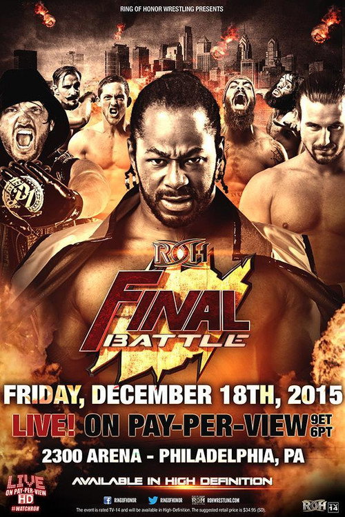 Movie poster for ROH Final Battle 2015 (2015)