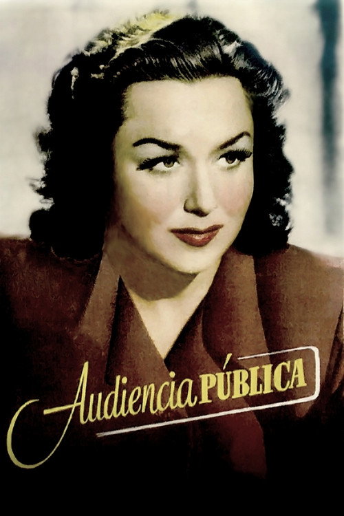 Movie poster for Audiencia pública (1946)