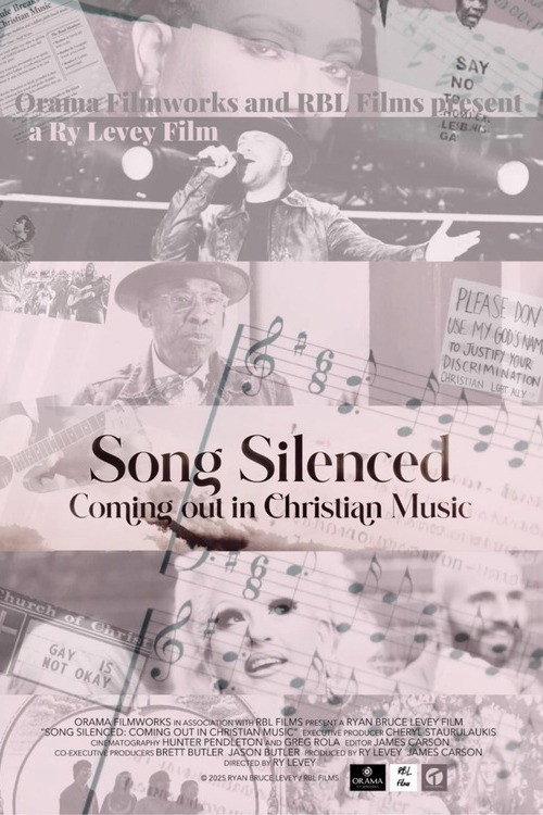 Movie poster for Song Silenced: Coming Out in Christian Music