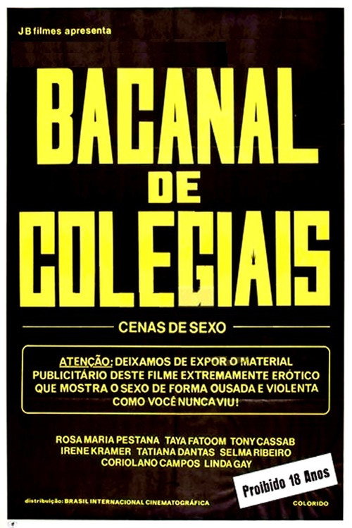 Movie poster for Bacanal de Colegiais (1983)