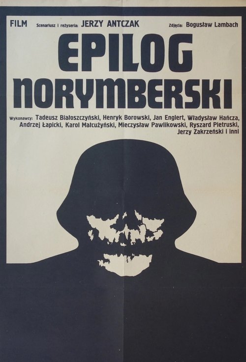 Movie poster for Nuremberg Epilogue (1971)