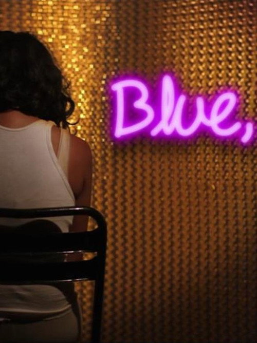 Movie poster for Blue, Blue (2017)
