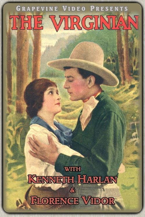 Movie poster for The Virginian (1923)