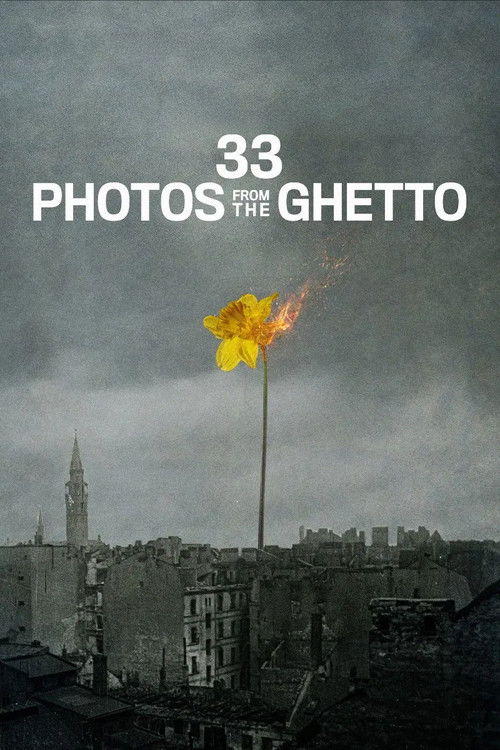 Movie poster for 33 Photos from the Ghetto (2025)