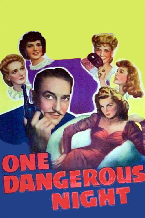 Movie poster for One Dangerous Night (1943)