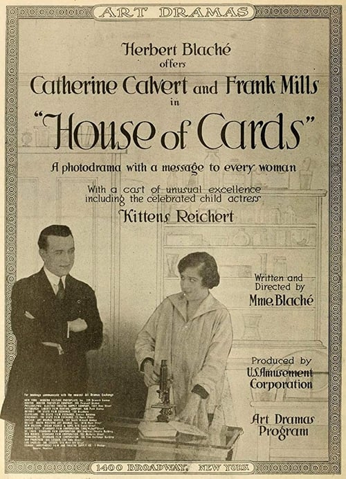 Movie poster for House of Cards (1917)