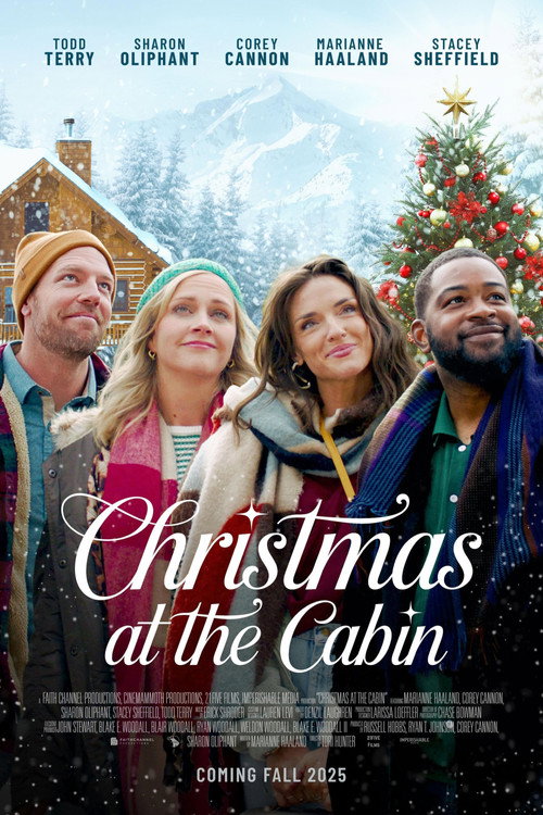 Movie poster for Christmas at the Cabin