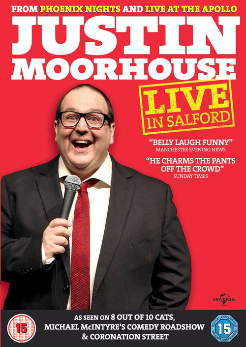 Movie poster for Justin Moorhouse - Live in Salford (2015)