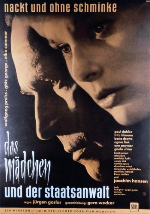 Movie poster for Das Mädchen und der Staatsanwalt (1962)