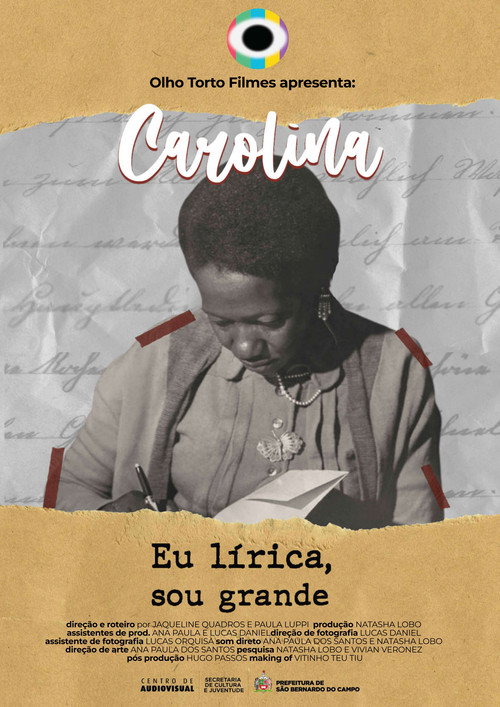 Movie poster for Carolina Maria de Jesus: Eu lirica, sou grande (2022)
