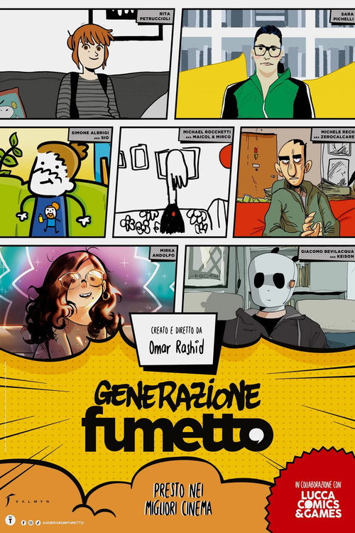 Movie poster for Generazione Fumetto (2025)