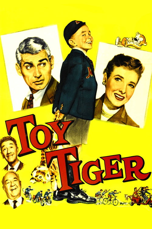 Movie poster for Toy Tiger (1956)